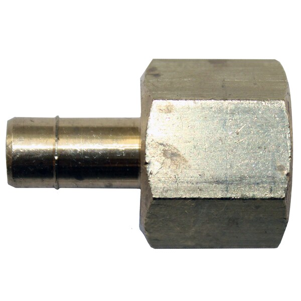 Ags Fuel Line Adapter 3/8 Female to 3/8 Nylon 2 per Bag FLRL100 Zoro